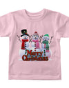 Smiling Snowman Squad - Merry Christmas for your kids